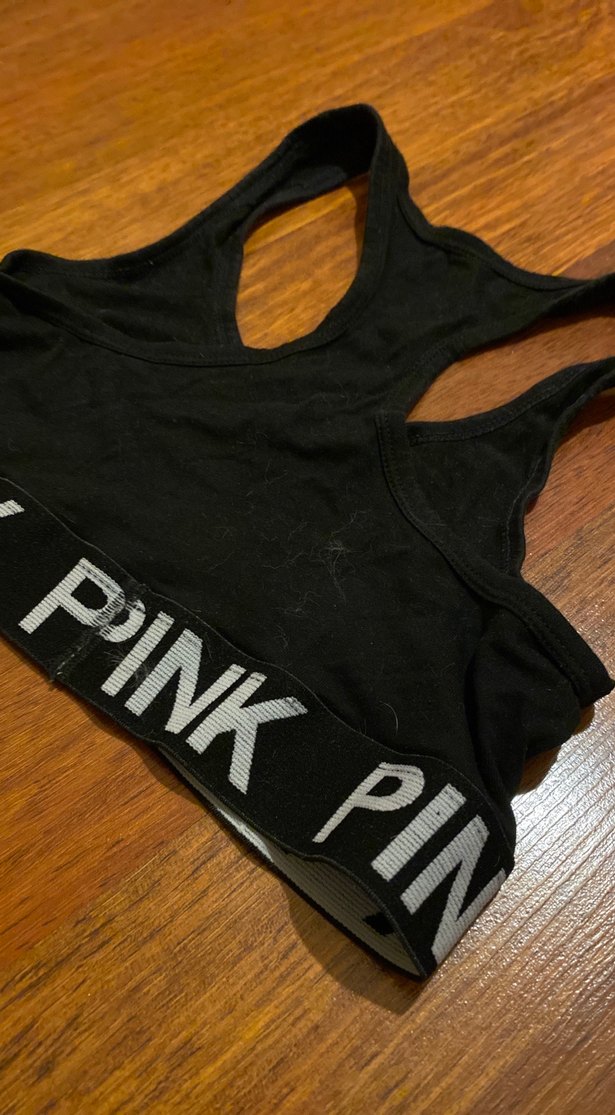 PINK siyah sporcu sütyeni - Görsel 2