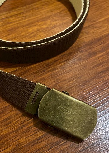 Kadın Bej Süet Kemer - Görsel 2