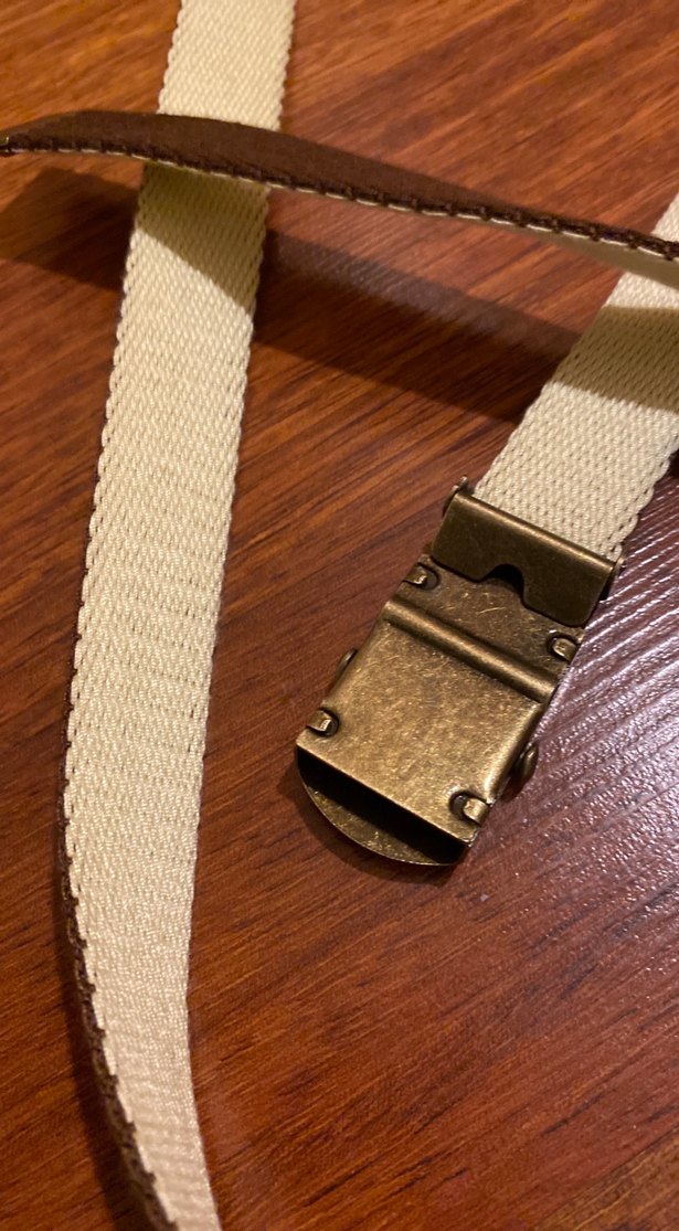 Kadın Bej Süet Kemer - Görsel 3