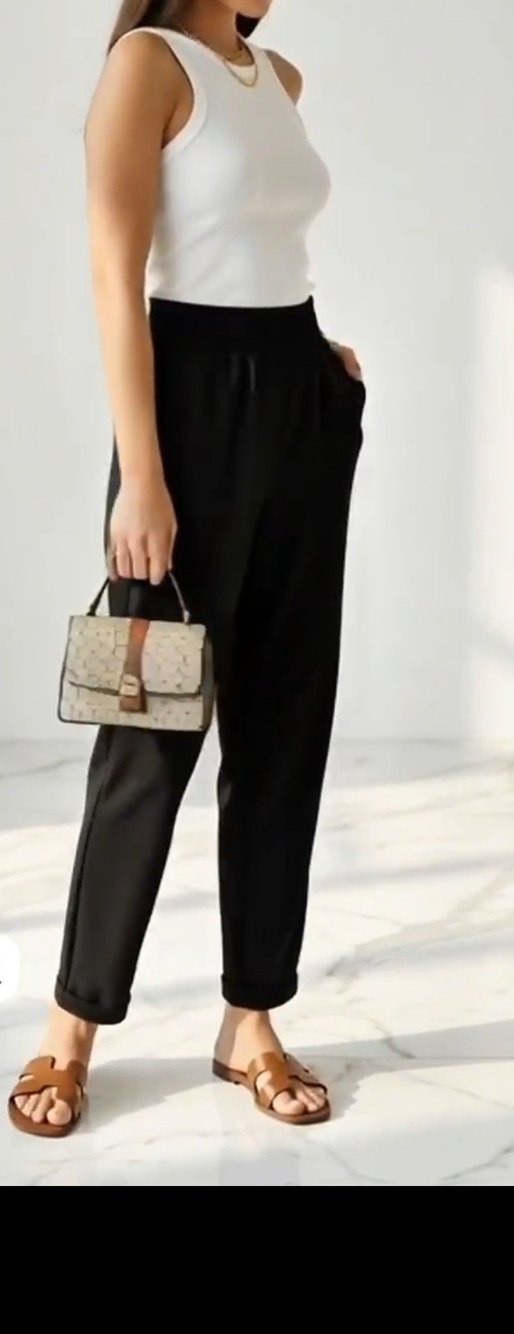 Kadın Siyah eşortman altı - Görsel 2