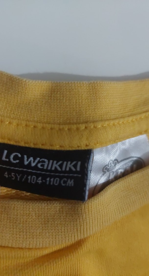 Sarı Uzun Kollu Kral Şakir Lisanslı Erkek Sweatshirt - Görsel 3