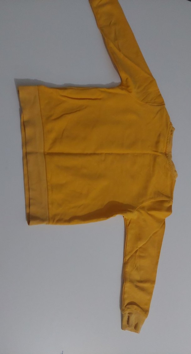 Sarı Uzun Kollu Kral Şakir Lisanslı Erkek Sweatshirt - Görsel 4