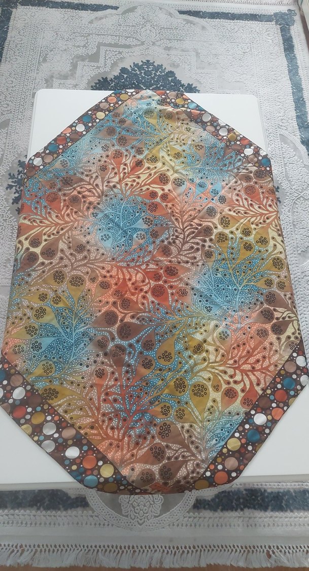 Boncuk Detaylı Çok Renkli Kadın Yemeni - Görsel 2