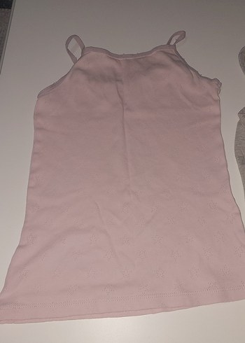 Gri Askısız Kız Çocuk Atlet - Görsel 5