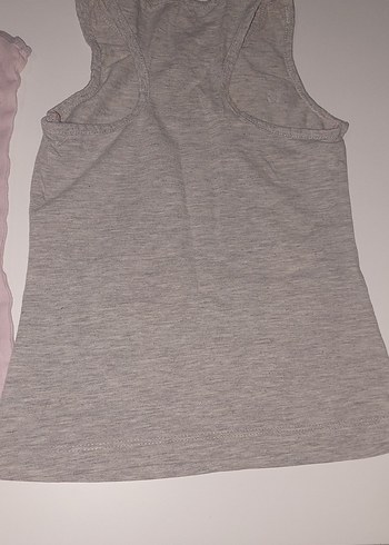 Gri Askısız Kız Çocuk Atlet - Görsel 6