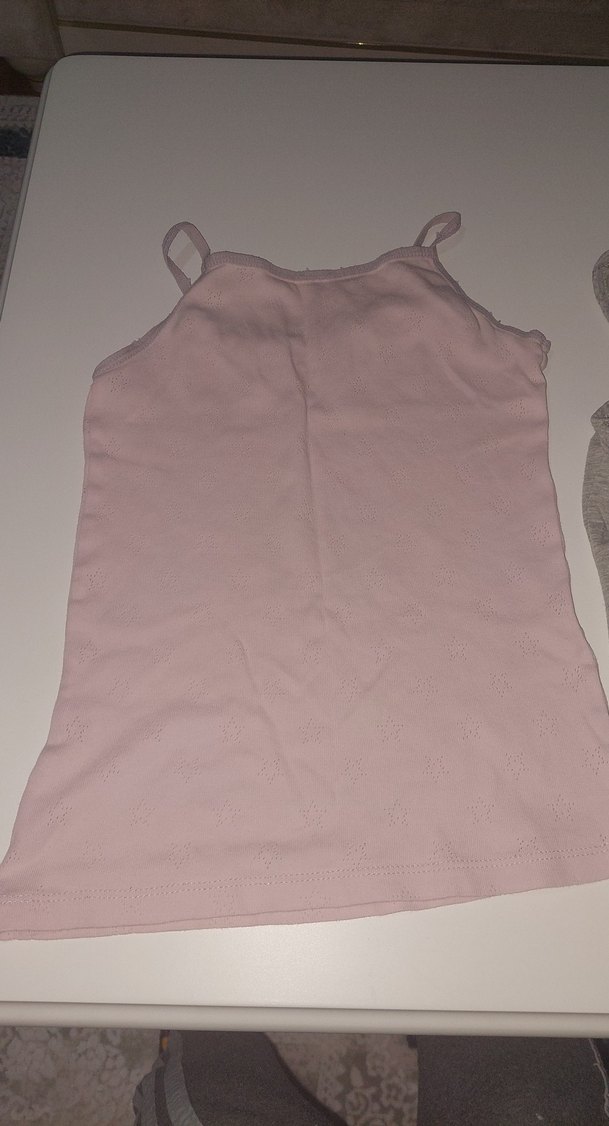 Gri Askısız Kız Çocuk Atlet - Görsel 5