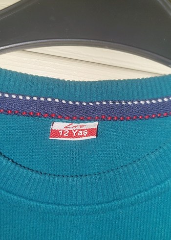 Erkek Çocuk Mavi Baskılı Sweatshirt - Görsel 4