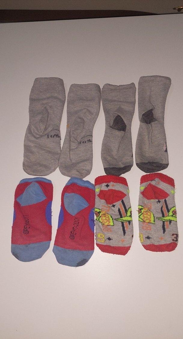 Erkek Çocuk Çok Renkli Desenli Çorap Seti - Görsel 2