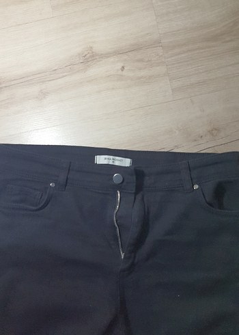 Siyah Fit Kesim Pantolon - Görsel 2