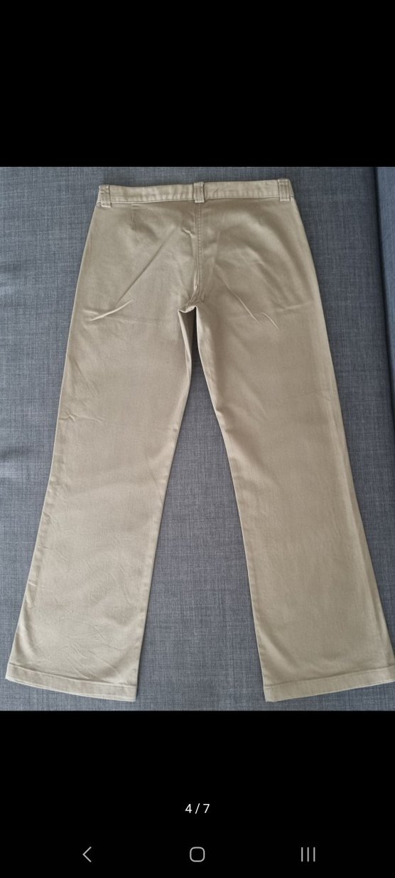 Nakış Detaylı Bej Pantolon - Görsel 2