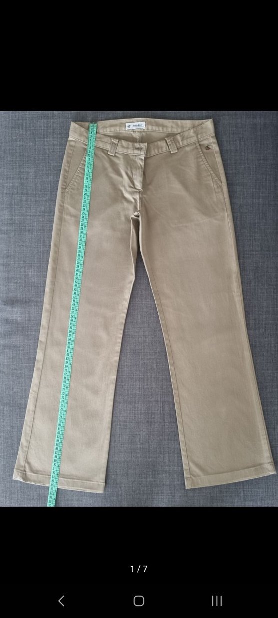 Nakış Detaylı Bej Pantolon - Görsel 4