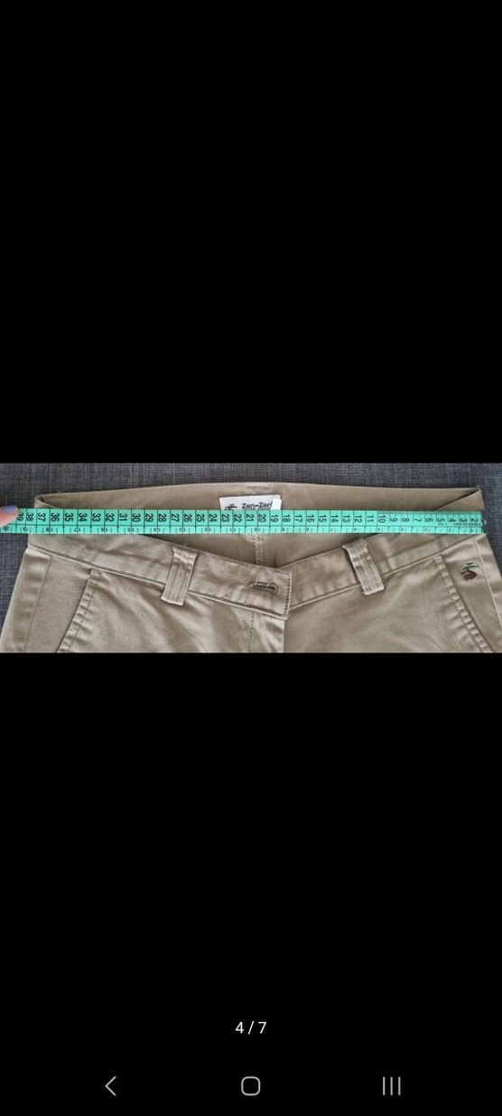 Nakış Detaylı Bej Pantolon - Görsel 3