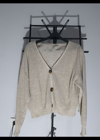 6 hırka tek fiyat toplu satış Bohem Çok Renkli Örgü Hırka - Görsel 5