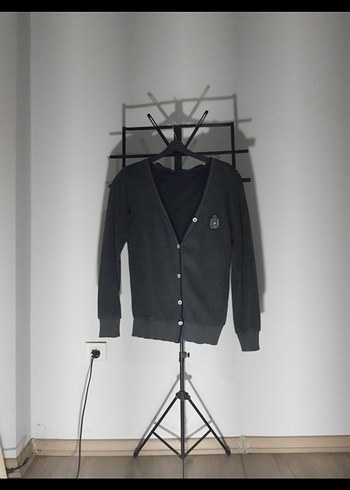 6 hırka tek fiyat toplu satış Bohem Çok Renkli Örgü Hırka - Görsel 3