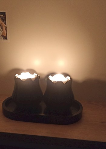 Dekoratif mumluk set. - Görsel 2