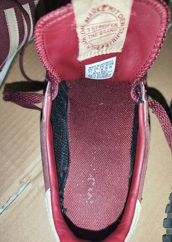 Bordo Adidas Düşük Topuklu Spor Ayakkabı - Görsel 4