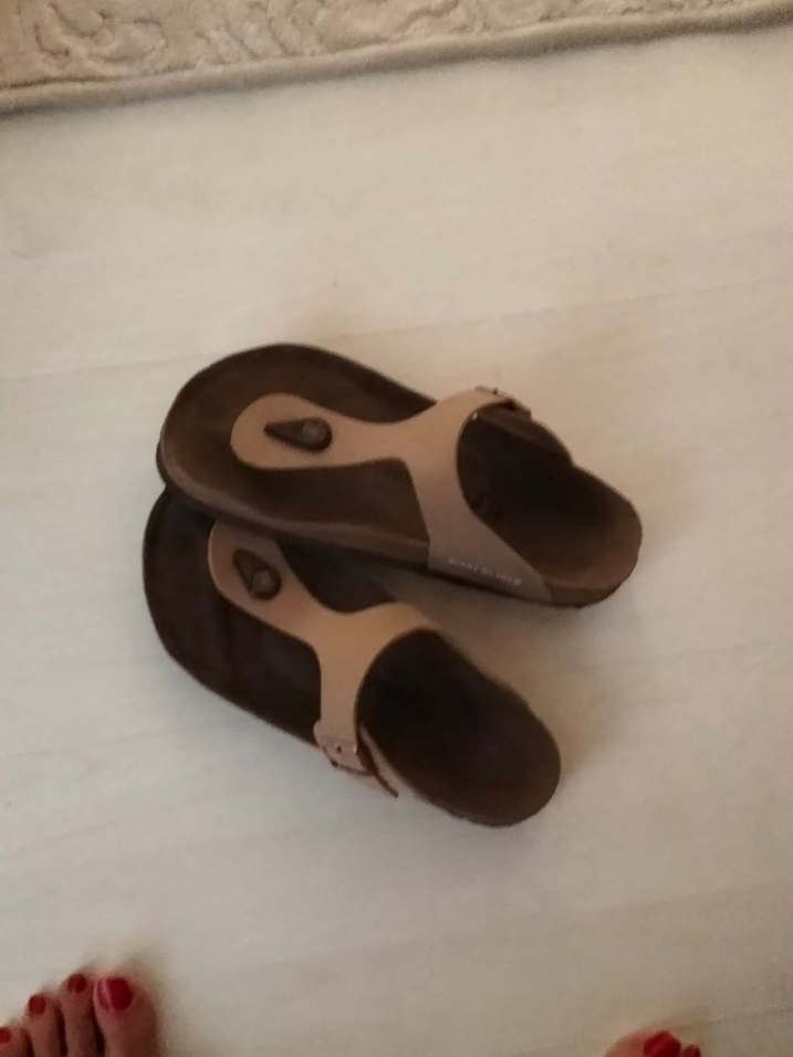 Bej Toka Detaylı Dolgu Topuk Terlik - Görsel 4