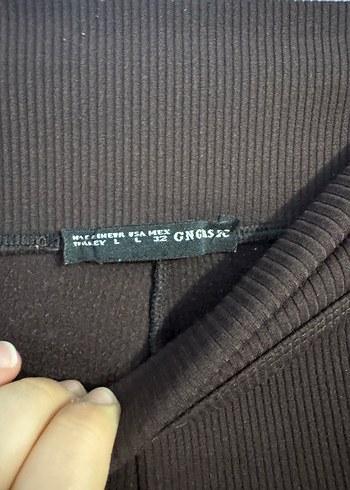 Kahverengi Kadın Spor Tayt - Görsel 2