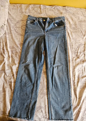 Kadın Mavi Denim Regular Fit Jean - Görsel 3