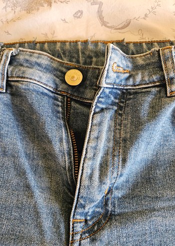 Kadın Mavi Denim Regular Fit Jean - Görsel 5