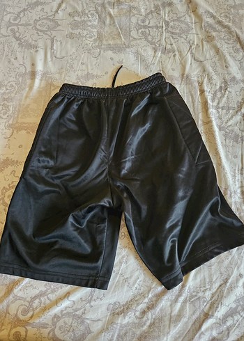 Erkek Siyah Rahat Kesim Spor Şort - Görsel 3