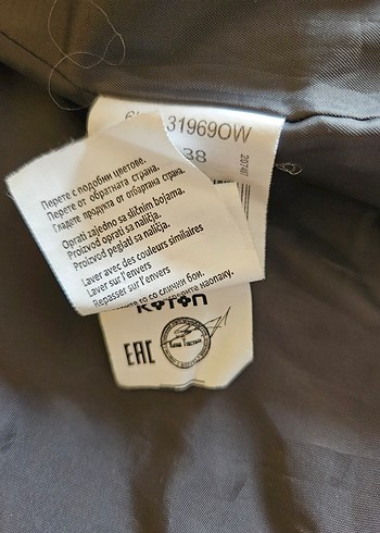 Antrasit Fermuarlı Yelek - Görsel 6