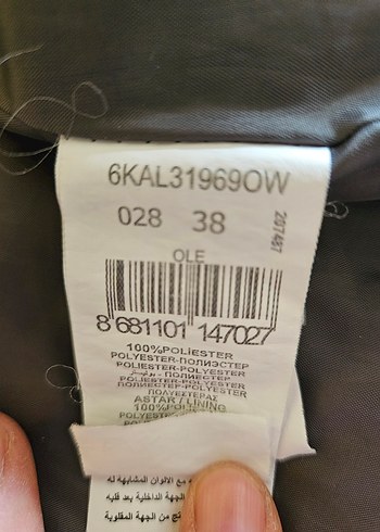 Antrasit Fermuarlı Yelek - Görsel 8