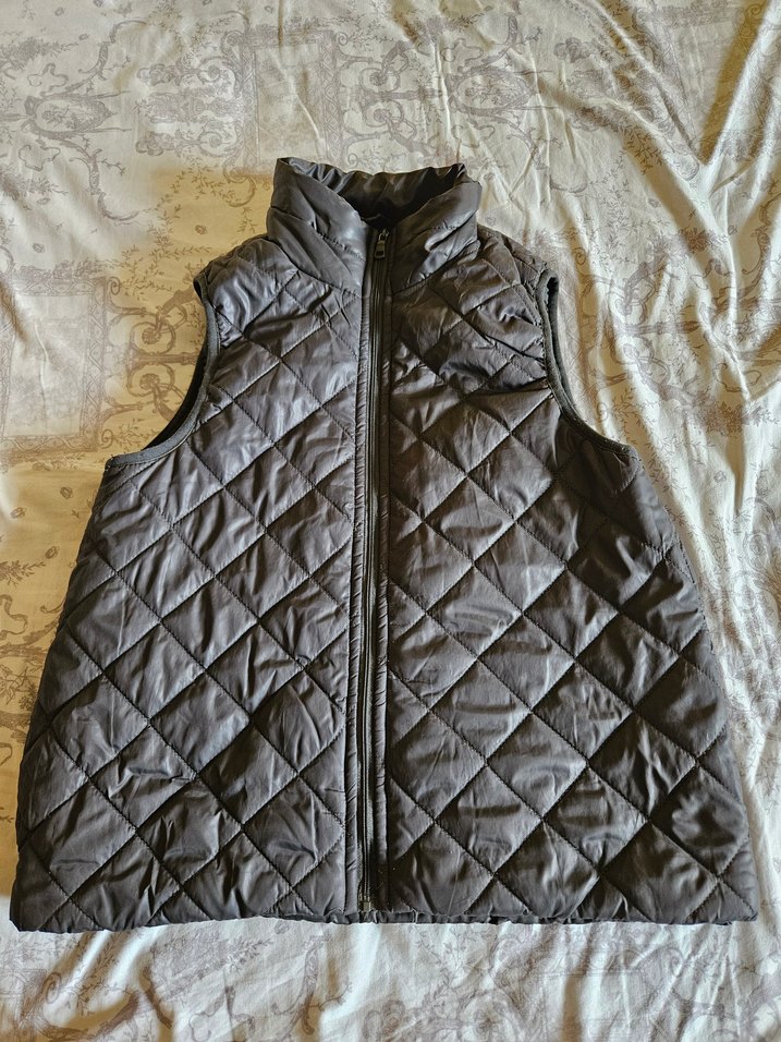 Antrasit Fermuarlı Yelek - Görsel 3