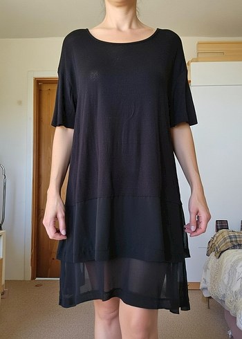 Bayan Siyah Tunik - Görsel 2