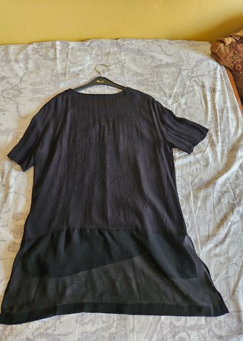 Bayan Siyah Tunik - Görsel 3