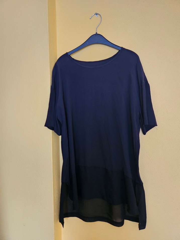 Bayan Siyah Tunik - Görsel 4