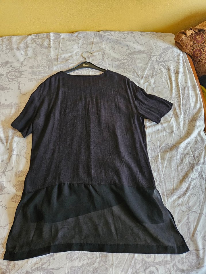 Bayan Siyah Tunik - Görsel 3