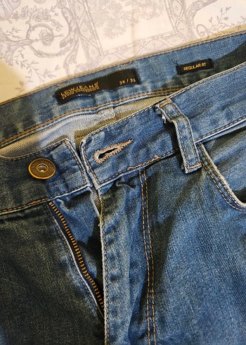 Regular Fit Mavi Denim Erkek Jean - Görsel 5