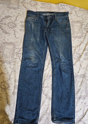 Regular Fit Mavi Denim Erkek Jean - Görsel 3