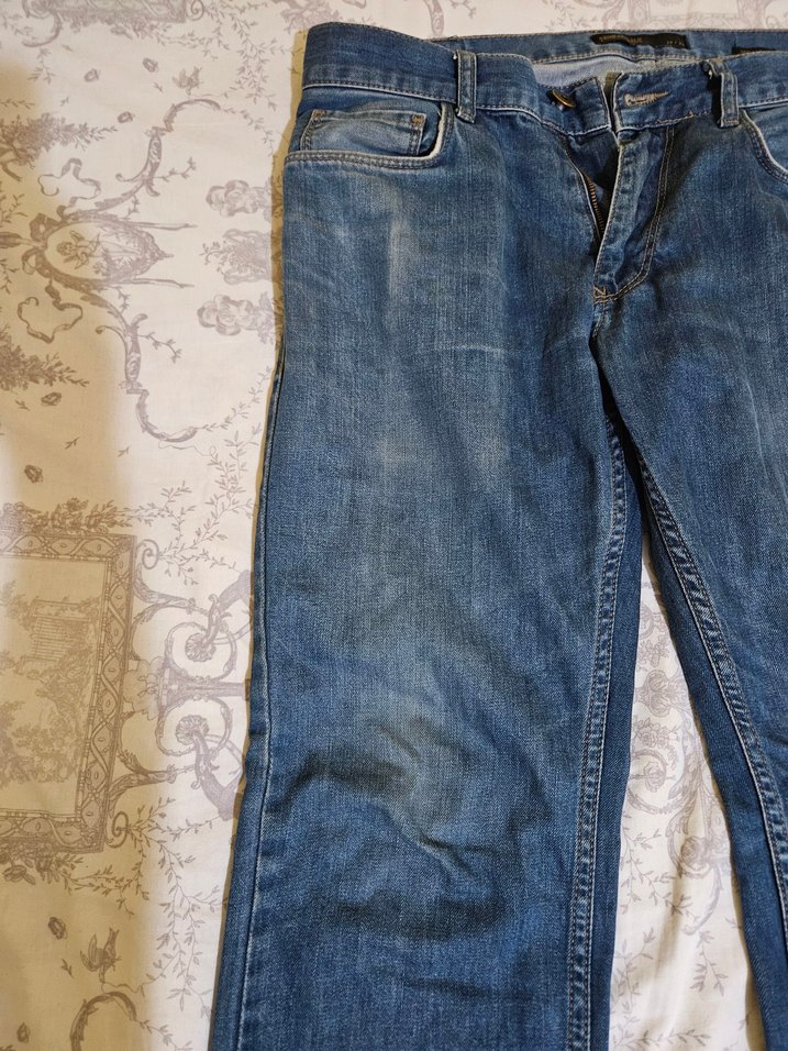 Regular Fit Mavi Denim Erkek Jean - Görsel 4