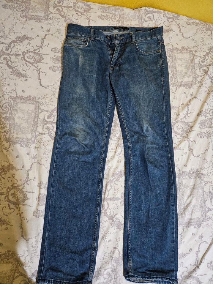 Regular Fit Mavi Denim Erkek Jean - Görsel 3
