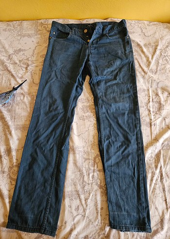 Erkek  Regular Fit Denim Jean - Görsel 3