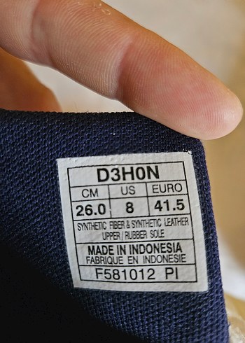 Beyaz Gri Bağcıklı Kadın Sneakers - Görsel 4