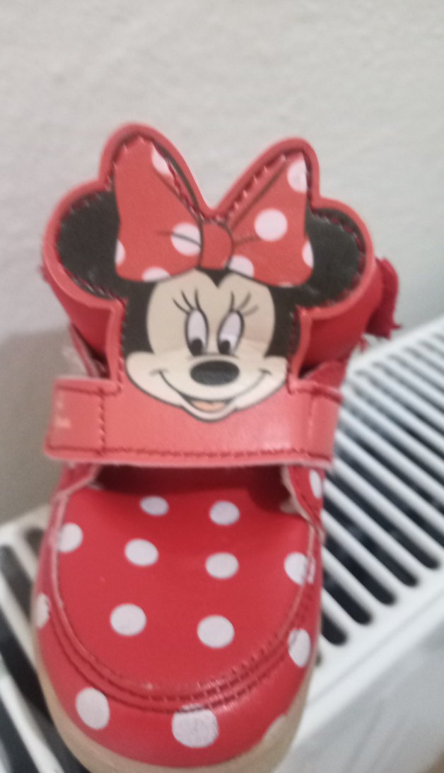 Kız Çocuk Minnie Mouse Desenli Sneaker - Görsel 2
