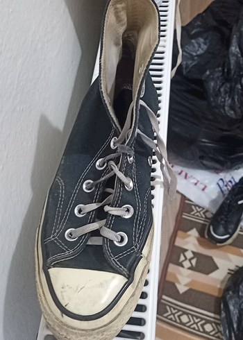 Siyah Converse All Star Yüksek Top Sneaker - Görsel 2