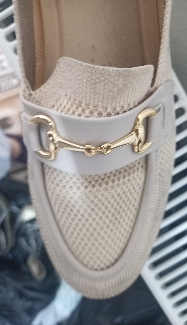 Bej Tokalı Kadın Günlük Loafer - Görsel 3