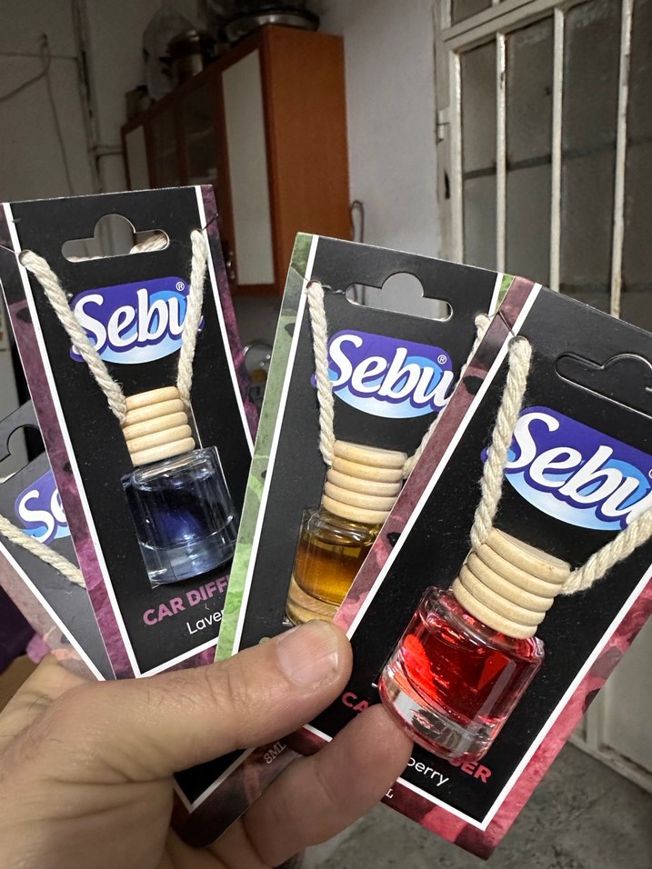 Sandal Ağacı, Beyaz Gül ve Mango Araç Kokuları 8 ml - Görsel 2