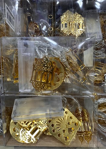 Altın Renk Dekoratif Işık Zinciri ramazan - Görsel 4