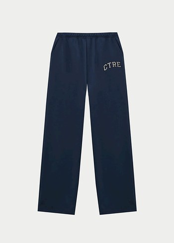 Lacivert Kadın Pamuklu Rahat Eşofman Takımı - Görsel 3