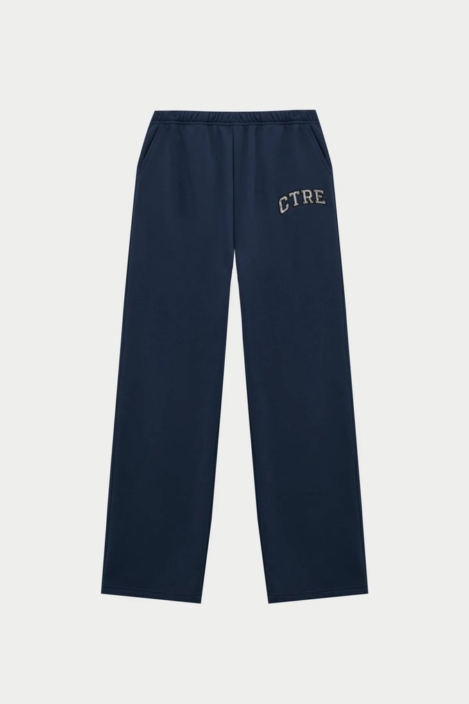 Lacivert Kadın Pamuklu Rahat Eşofman Takımı - Görsel 3