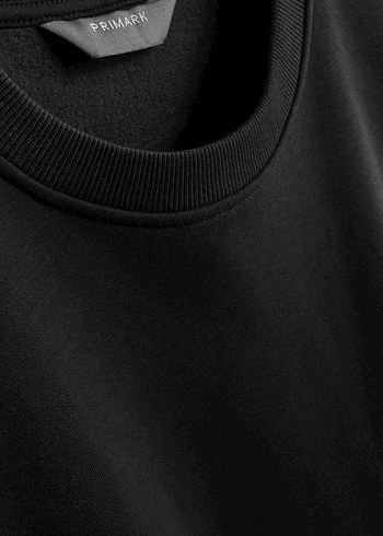 Siyah Salaş Kadın Sweatshirt - Görsel 4