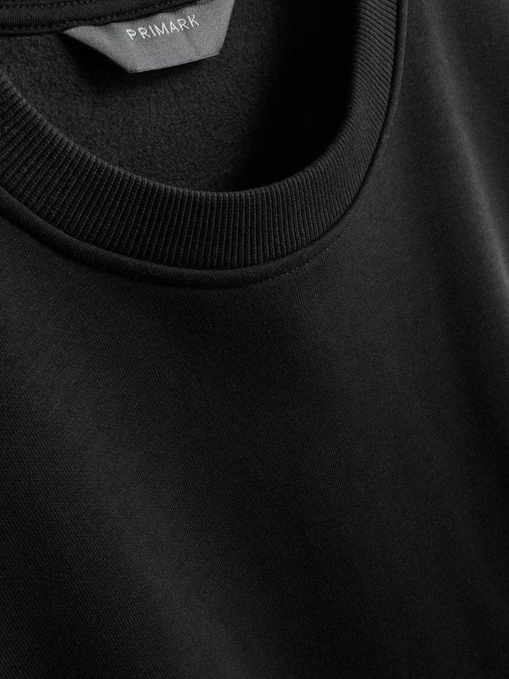 Siyah Salaş Kadın Sweatshirt - Görsel 4