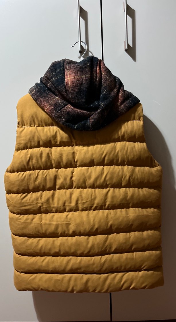 Erkek Kahverengi Sıfır Kollu Şişme Yelek - Görsel 2