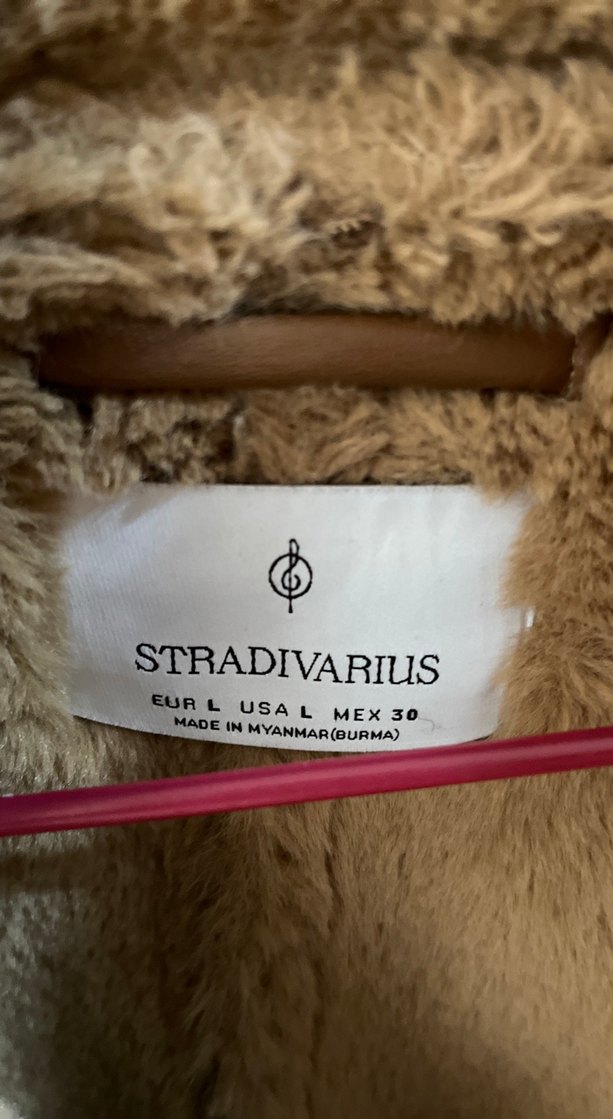 Kürklü Bej Süet Kadın Ceket - Görsel 2