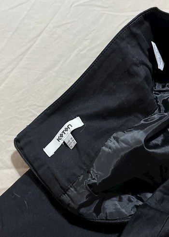 Siyah Midi Kalem Etek - Görsel 3